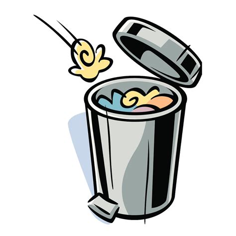 cartoon trash|cartoon trash can transparent.